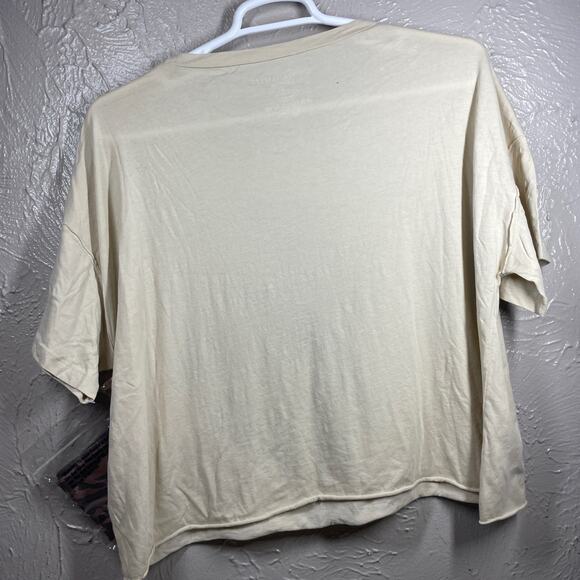 Grayson/Threads Womens Short Sleeve Round Neck Printed Knit Sleepwear Top‎ Sz XL - Picture 3 of 3